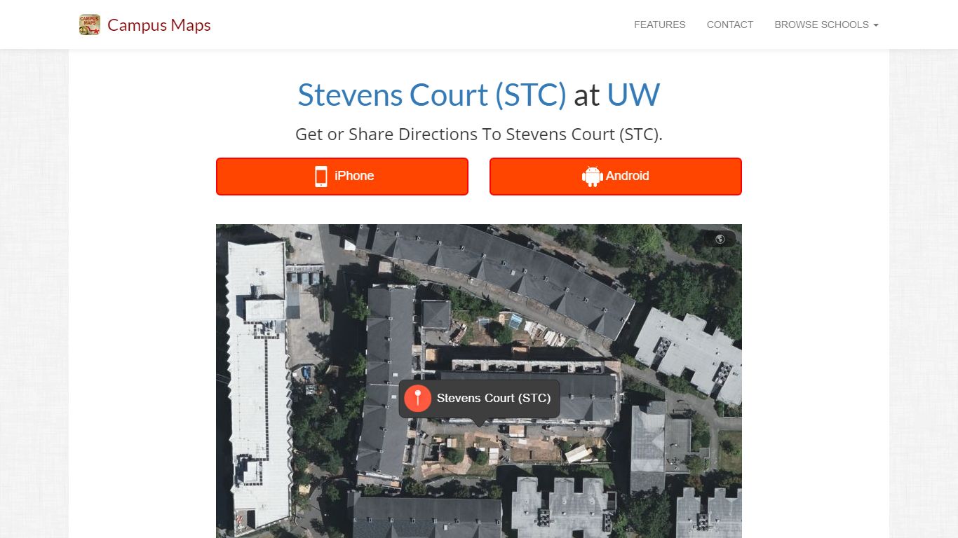 Stevens Court (STC) | Campus Map